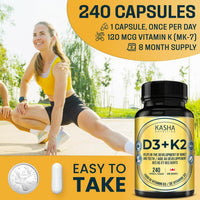 Vitamin D3 + K2