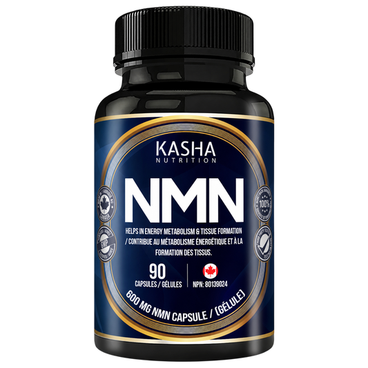 Kasha Nutrition NMN bottle — Health Canada NPN 80139024
