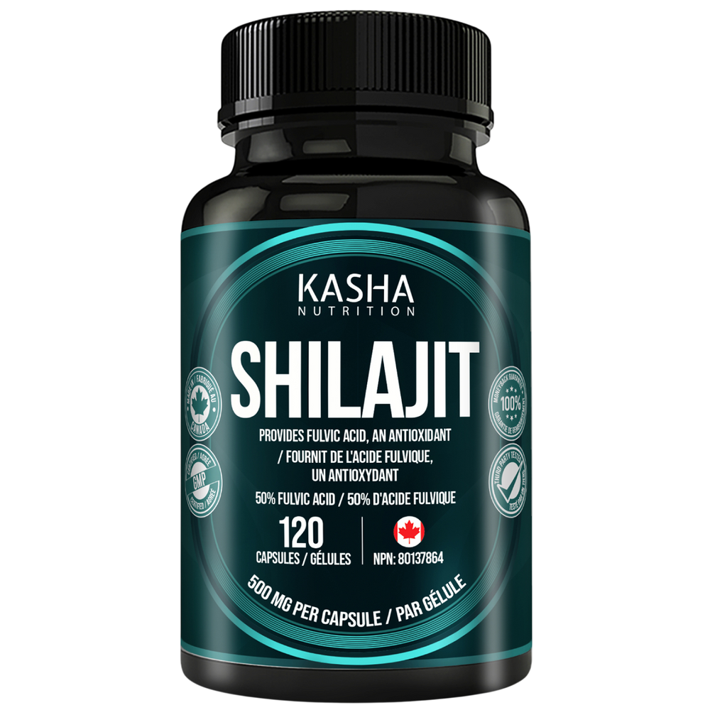 Shilajit de première qualité by Kasha Nutrition, NPN 80137864