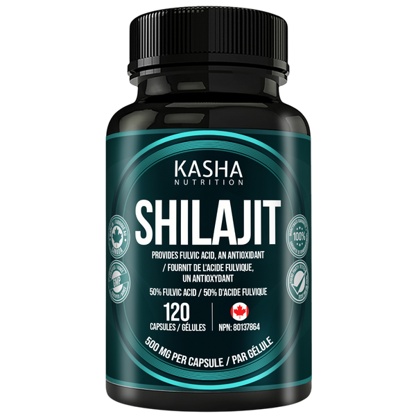 Shilajit de première qualité by Kasha Nutrition, NPN 80137864