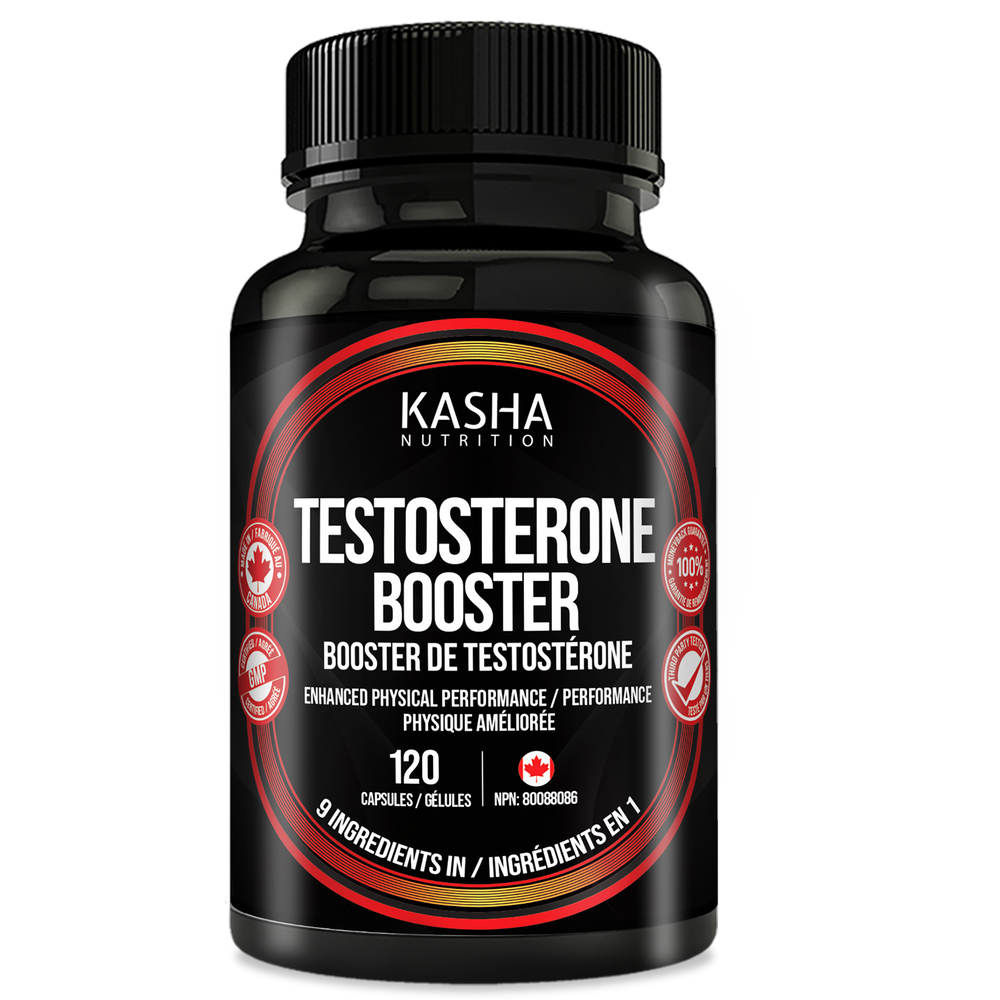 Booster de testostérone by Kasha Nutrition, NPN 80088086