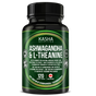 Kasha Nutrition Ashwagandha + L-Theanine bottle — Health Canada NPN 80123260