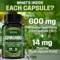 Ashwagandha + Black Pepper