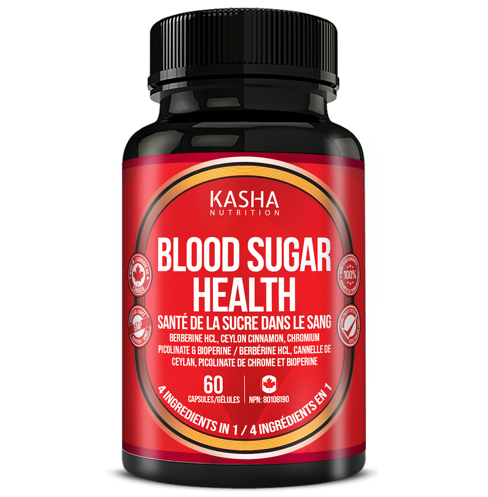 Santé de la Glycémie by Kasha Nutrition, NPN 80108190