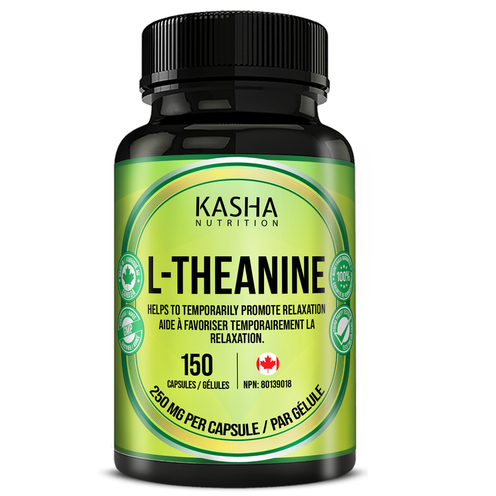 L-théanine by Kasha Nutrition, NPN 80139018