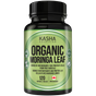 Kasha Nutrition Organic Moringa Leaf bottle — Health Canada NPN 80141038