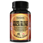 Kasha Nutrition Organic Tri-Color Maca bottle — Health Canada NPN 80104651